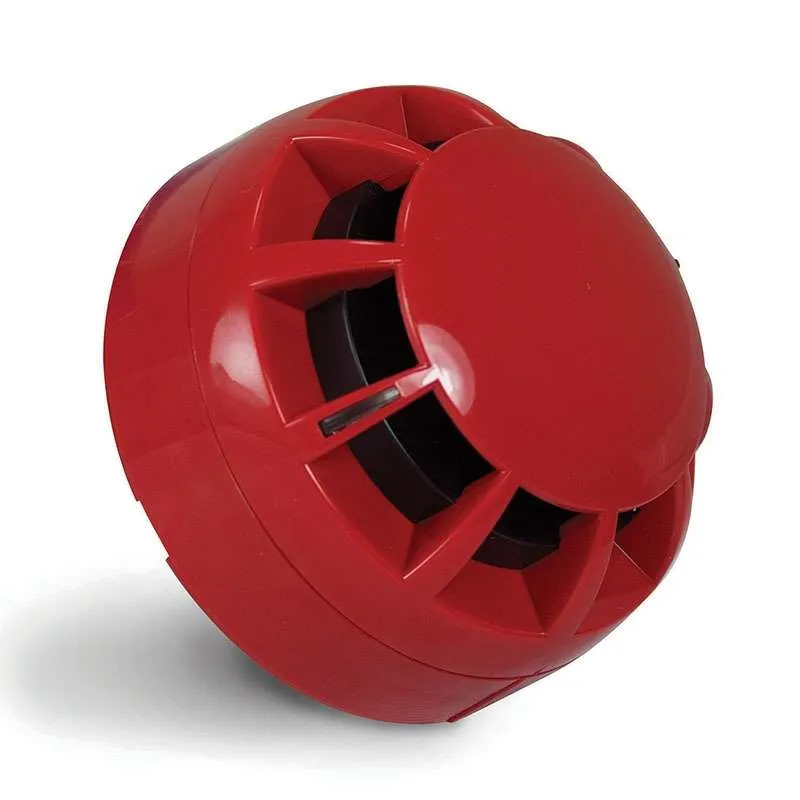 C-Tec Compact Wall Sounder, Red