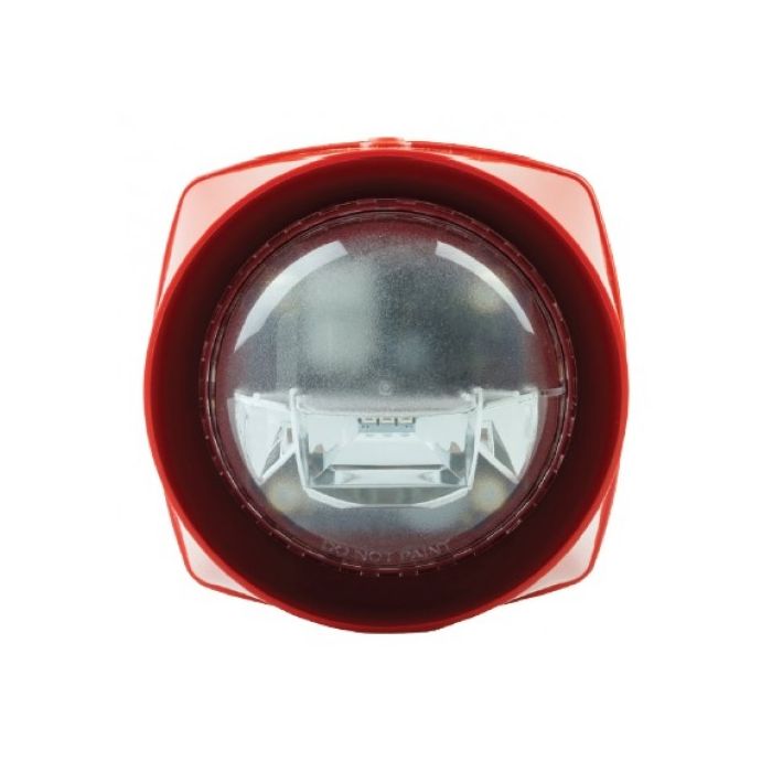 Gent Loop Driven Sounder/Strobe Red IP55