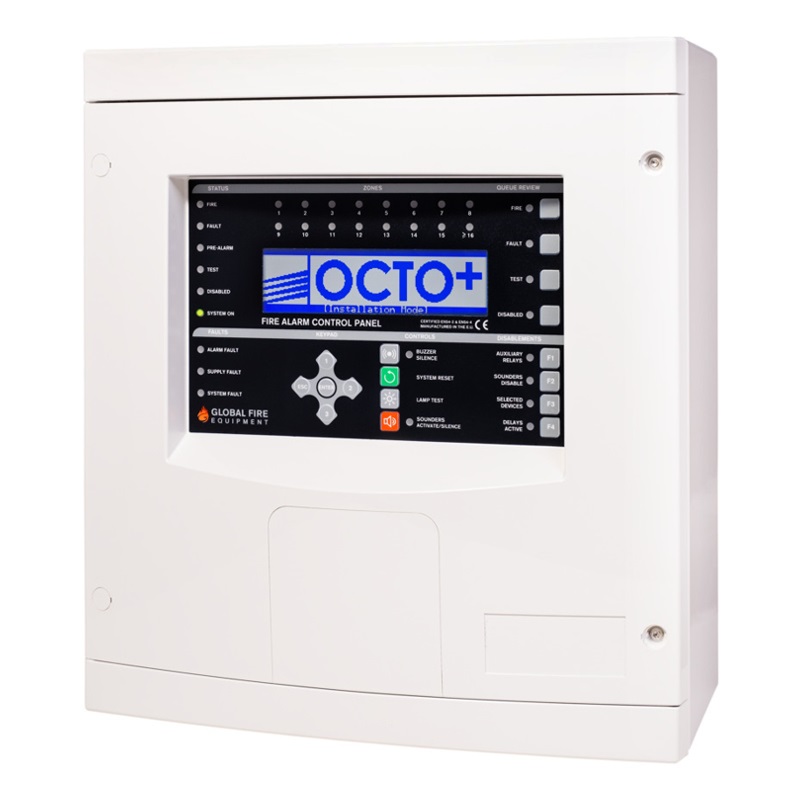 Global Fir Equipment Octo + 4 Loop Addressable Panel