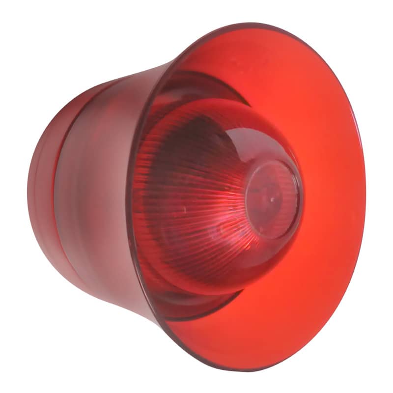 Global Fire Equipment VALKYRIE - Addressable Wall Mount Sounder - Red or White