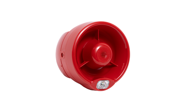 Apollo REACH Open Area Sounder VAD Cat.W-Red Body (White Flash) (w-2.5-7)