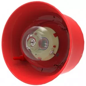 Hochiki ESP Red Wall Sounder VAD (Requires YBO-R3(Red) Base) Red LEDs