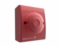 Vimpex Identifire Tritone Sounder Surface Mount, Red, 98dB(A), 20-28V DC, 5mA, EN54-3