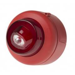 Cranford Controls - Wall VAD Red Body, Red Flash with Deep Base IP65