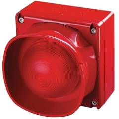 55000-296APO XP95 OPEN AREA MULI-TONE SOUNDER VID-OUTDOOR-RED BODY (RED FLASH)