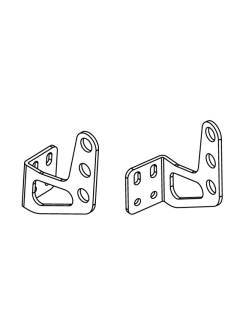 Teal Products ACK4LPB Large Pivot Brackets For ACK4 - White