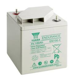 Yuasa Endurance Battery 4V 100AH (EN100-4) L200 X W208 X H238 17.5KG