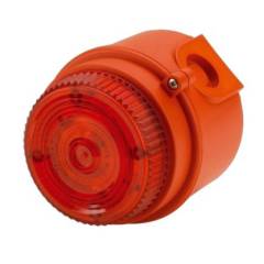 E2S INTRINSICALLY SAFE SOUNDER LED BEACON IP65, 24V, 48MA