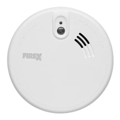 Kidde KF20R Mains Powered Optical Smoke Alarm With Rechargeable Back-Up Battery