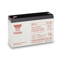 Yuasa 6V 12AH Battery (NP12-6) L151 X W50 X H97 2.10KG