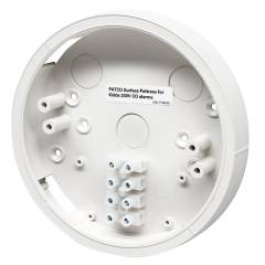 PATCO - Pattress for use with mains Carbon Monoxide alarms.