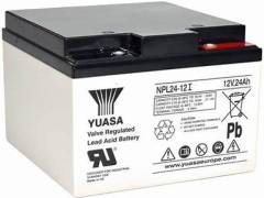 Yuasa SLA Battery 12V 24Ah (NPL24-12I)  L166 x W175 x H125 9Kg