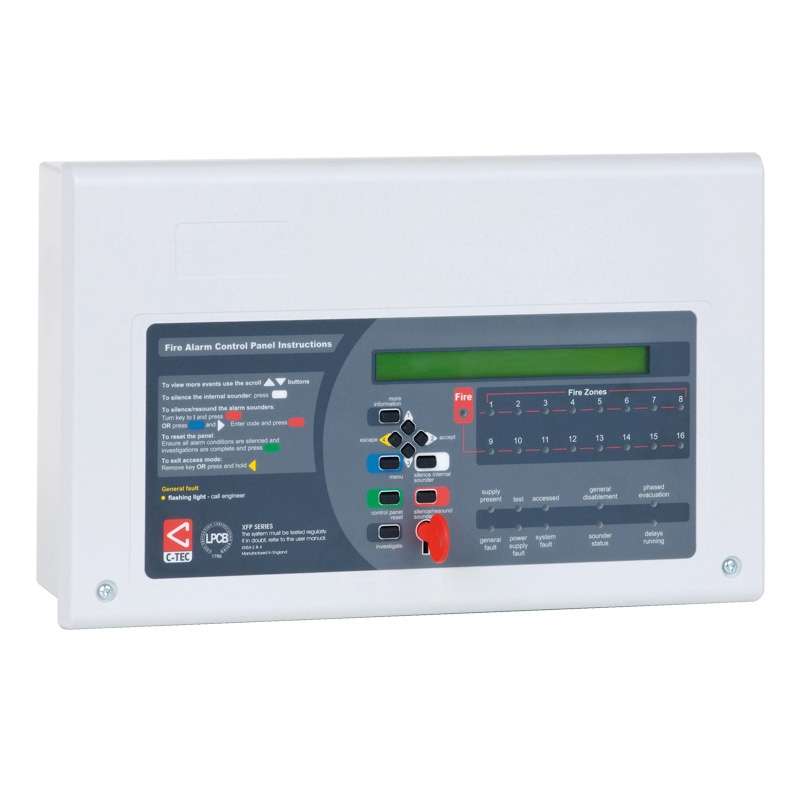 C-Tec XFP501E/X XFP Addressable Single Loop 16 Zone Panel - Apollo XP95 / Discovery Protocol